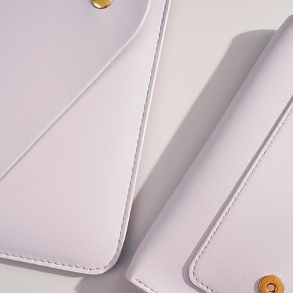 PU Leather Laptop Sleeve for 15.3 inch MacBook Air 2023 2024, Surface Book 13.5 - Image 7