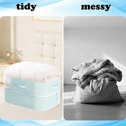 Compression Storage Bags for Bedding, 2 Pack Large Vacuum Sealer Bags - Image 5
