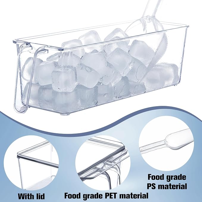 Havawish 1 Set Ice Storage Bin for Freezer - Image 3