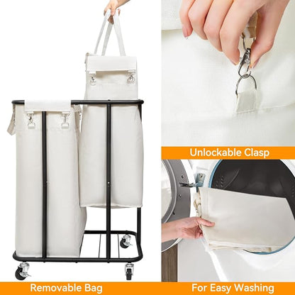 WOWLIVE Double Laundry Hamper - Image 6