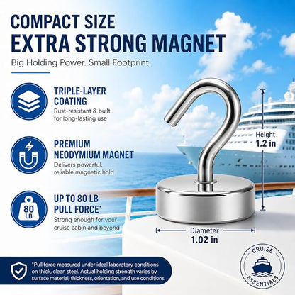 Neosmuk Magnetic Hooks Steel Tube Design - Image 4