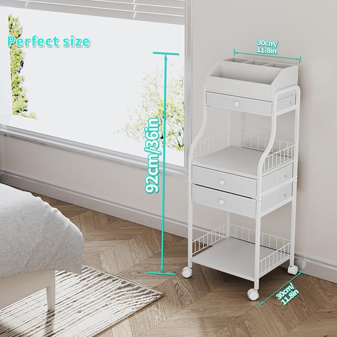 HapiRm Floor Makeup Organizer Storage - Image 3