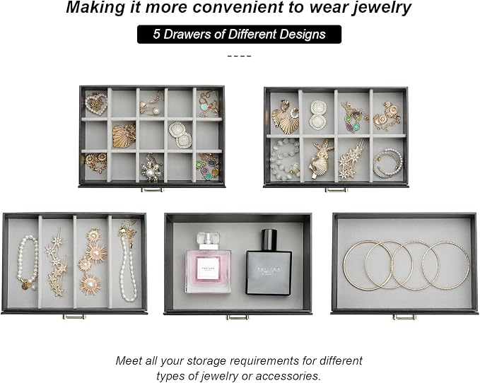 Large Jewelry Organizers and Storage, Large Jewelry Box - Image 3