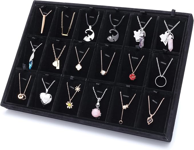 24 Grids Stackable Jewelry Tray Organizer - Image 6