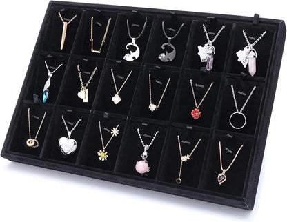 24 Grids Stackable Jewelry Tray Organizer - Image 6