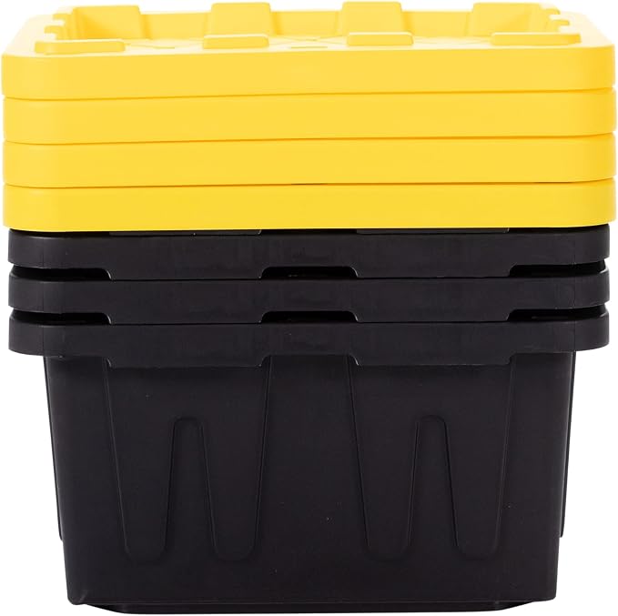Plastic 5-Gallon Storage Tote - Image 7
