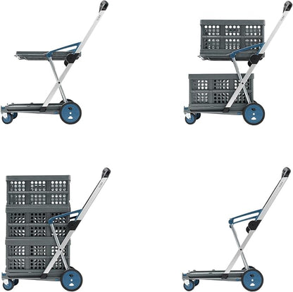 CLAX® The Original | Made in Germany | Multi use Functional Collapsible Carts | - Image 3