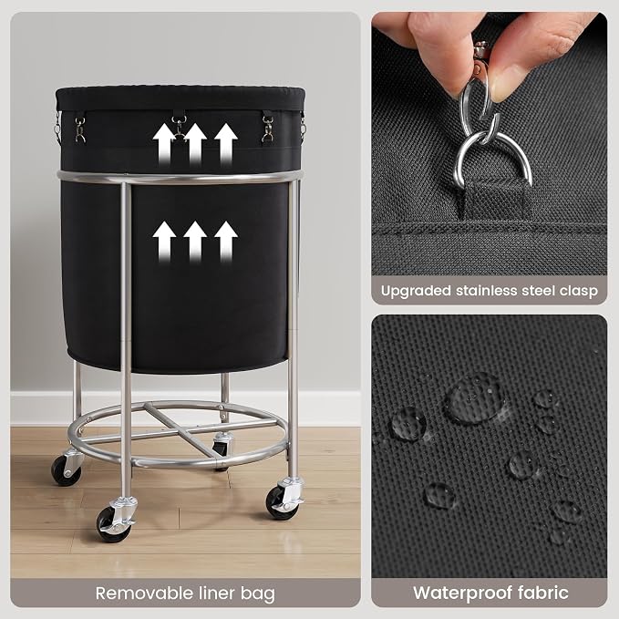 ELYKEN 190L Laundry Basket - Image 6