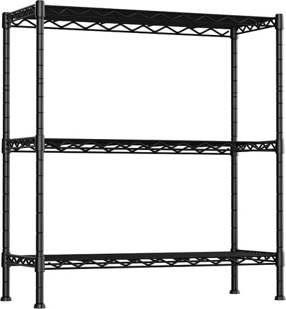 3-Shelf Adjustable Heavy Duty Storage Shelves by SoyweyDirect