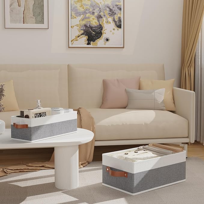 OUTBROS Storage Bins, Foldable Storage Baskets - Image 8