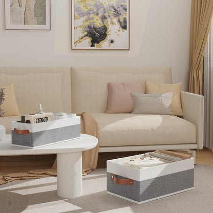 OUTBROS Storage Bins, Foldable Storage Baskets - Image 8