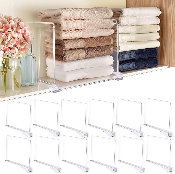 Shelf Dividers for Closet Organization by Liliyab
