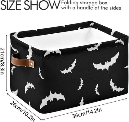 ZAZYXTJ Halloween Bat Storage Basket - Image 3