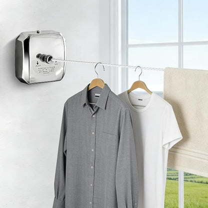 304 Stainless Steel Retractable Clothesline - Image 4