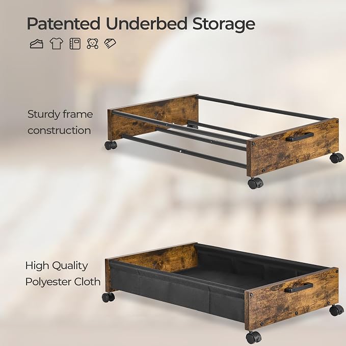 FOUCSSOMEI Under Bed Storage - Image 2
