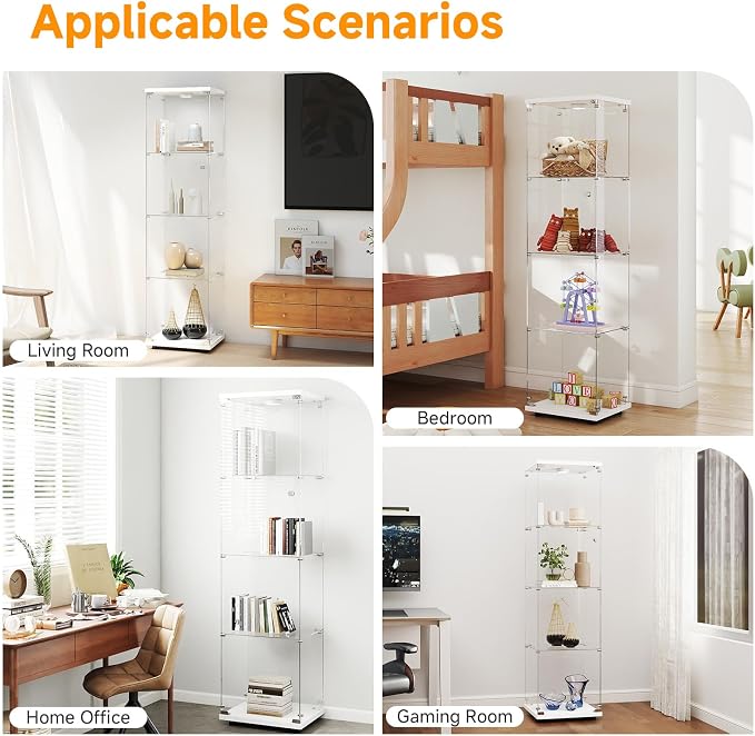 Tempered Glass Display Cabinet - Image 7
