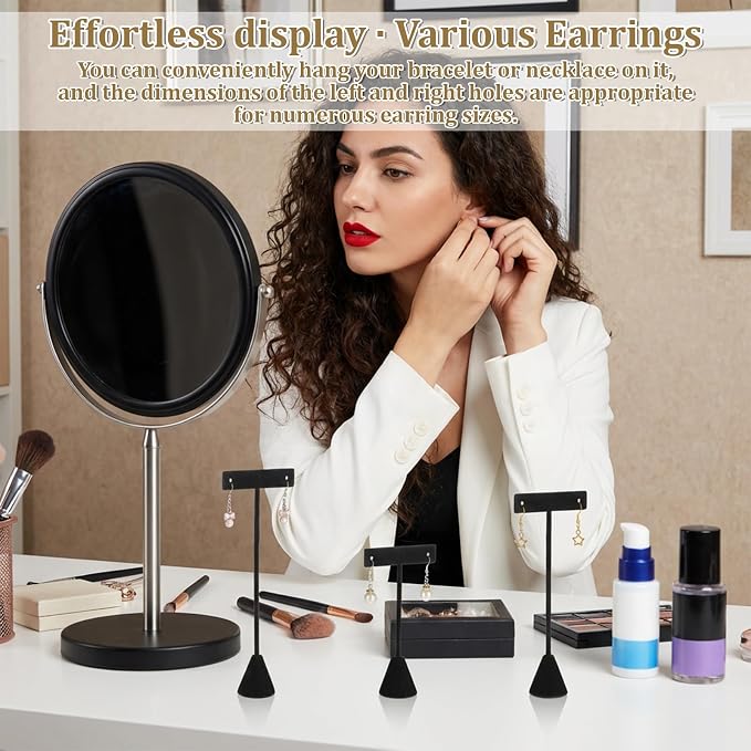 12 Pcs 3 Sizes Earring T Stand Display - Image 7
