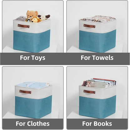 HNZIGE Cube Storage Basket Collapsible Baskets - Image 6