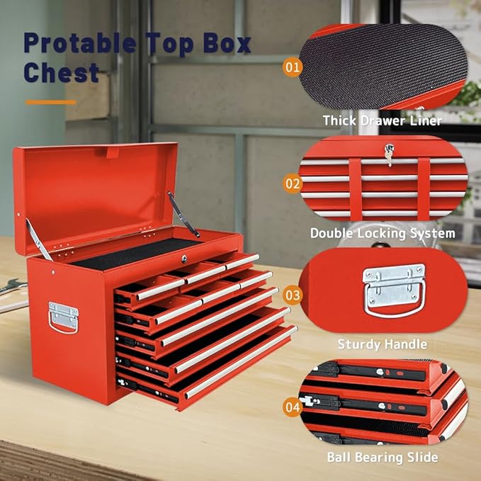 13-Drawer Rolling Tool Chest - Image 4