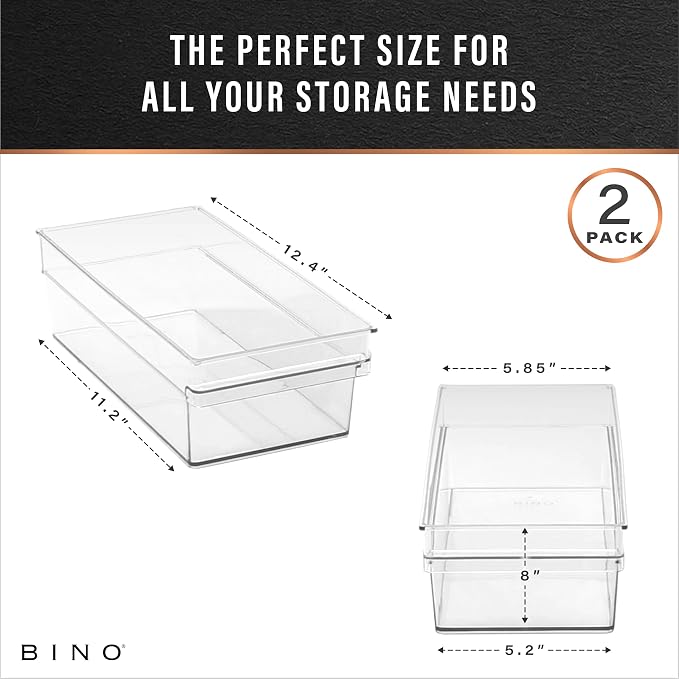 BINO | Plastic Storage Bins, Medium - Image 3