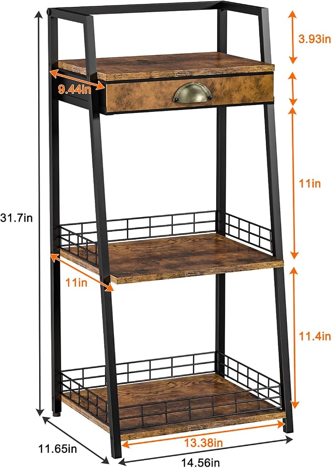 keomaisyto 3-Tier Bathroom Shelves - Image 3