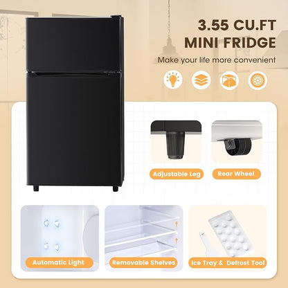 Manastin 3.55 Cu.Ft Mini Fridge - Image 3