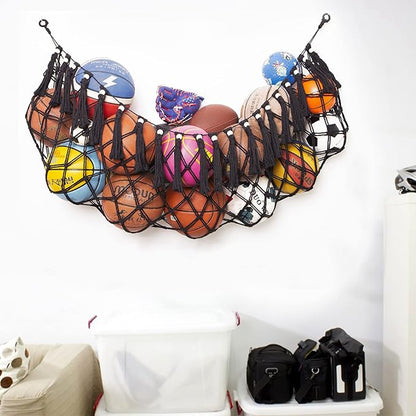 Sports Ball Storage Net Hammock - Image 5