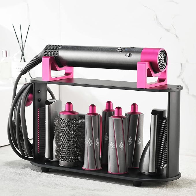 Foho Storage Holder Compatible for Dyson Airwrap Styler, 8-Holes Countertop by FOHO