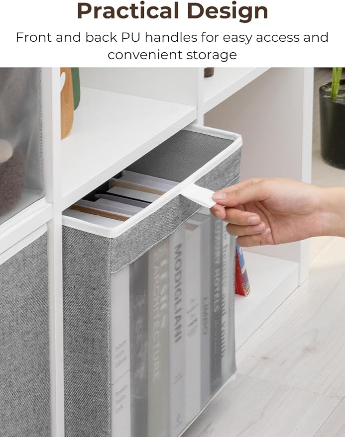 StorageWorks 13x13 Storage Cubes, Closet Storage Bins - Image 4