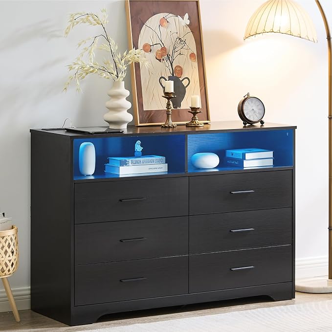 LIDYUK Dresser for Bedroom, Wood Dresser by LIDYUK