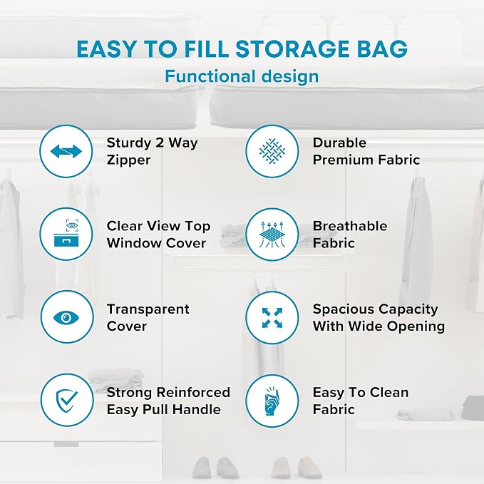 NeatNestly SmartCube Under Bed Storage Bags - Image 4