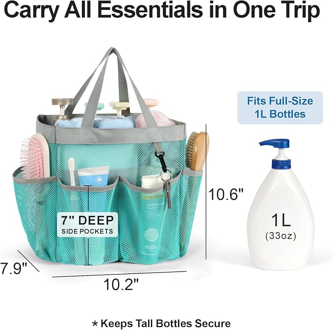 Mesh Shower Caddy Portable - Image 3