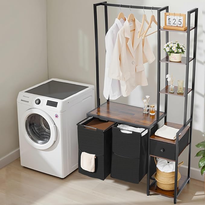 VEVOR 3 Tiers Laundry Sorter - Image 8