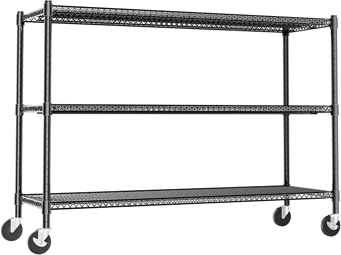 Heavy Duty Shelving, 51.6" H Garage Shelving Unit - Image 8