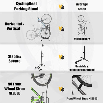 CyclingDeal Upright Bike Stand Floor - Image 5