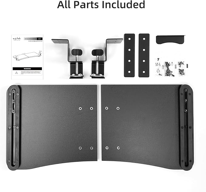suptek Keyboard Tray Under Desk Pull Out - Image 9