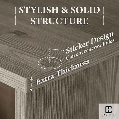 CAPHAUS Sturdy Room 11-Inch Cube Storage Organizer Shelf, - Image 4