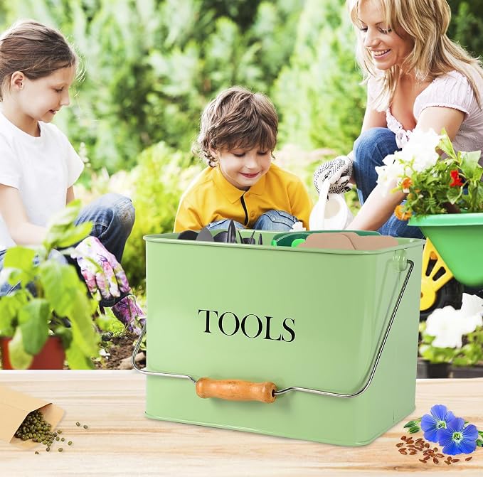 Garden Tool Organizer, Metal Tool Caddy - Image 5