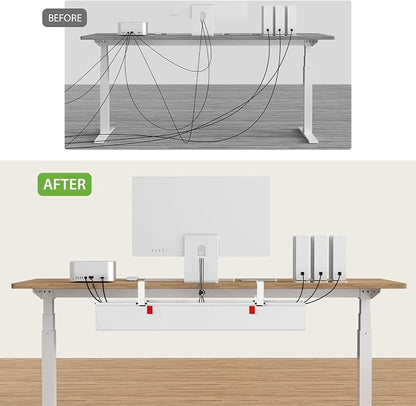 KEEGH Large 36" Under Desk Cable Management Tray - Image 7