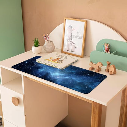 Galaxy Mouse Pad – Large Extended Desk Mat 31.5 x 11.8 in– Deep Space Nebula - Image 3