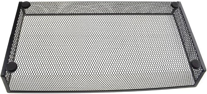 HAHIYO Stackable Mesh Tray Cup 12 x 6 x 2 inches Sturdy Container - Image 7