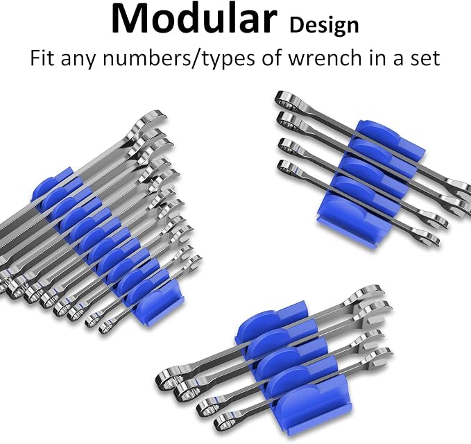 48 pcs MAGNETIC Modular Wrench Organizers - Image 4