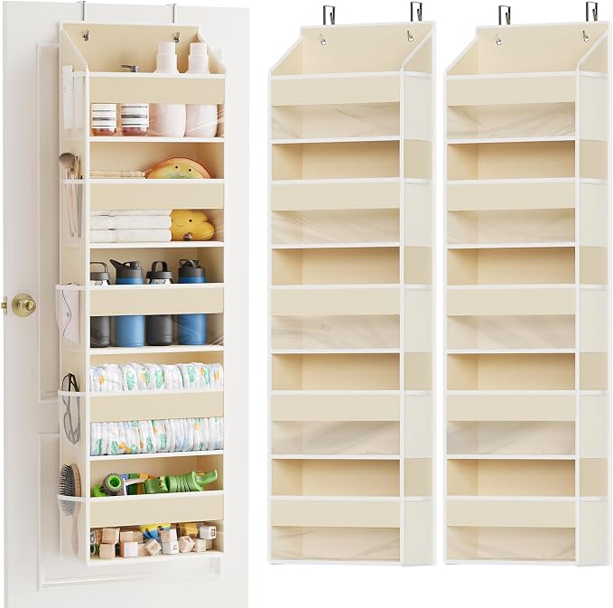 SpaceAid 2 Pack Over The Door Organizer by SpaceAid