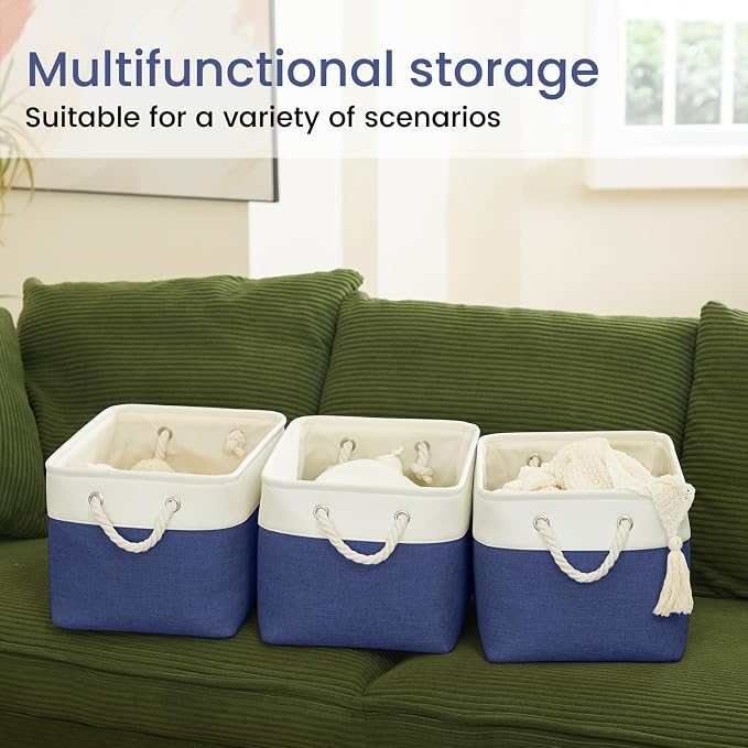 15x11x10 In Foldable Fabric Large Storage Bins - Image 5