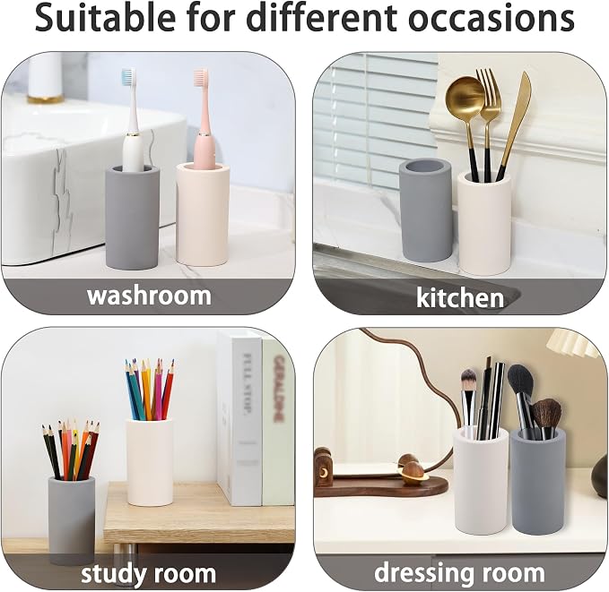 2Pcs Diatomite Toothbrush Holder - Image 6