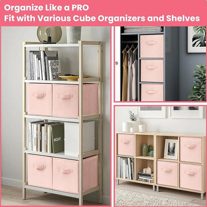 Criusia Storage Cubes- 11 Inch Cube Storage Bins - Image 4