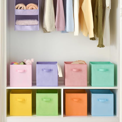 GRANNY SAYS 11 Inch Cube Storage Bins, Colorful Cube Storage Organizer - Image 3