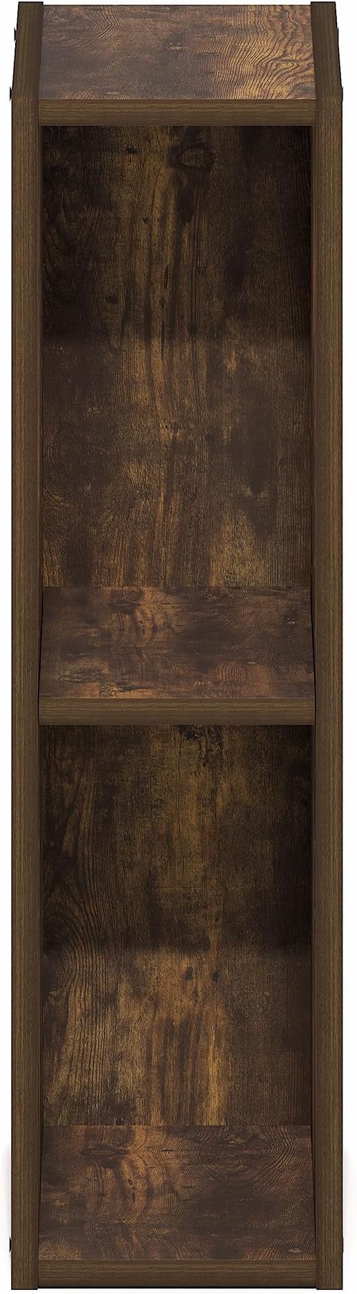 Furinno Fulda Book Shelf, 2-Tier Narrow Bookshelf, Bookcase - Image 7