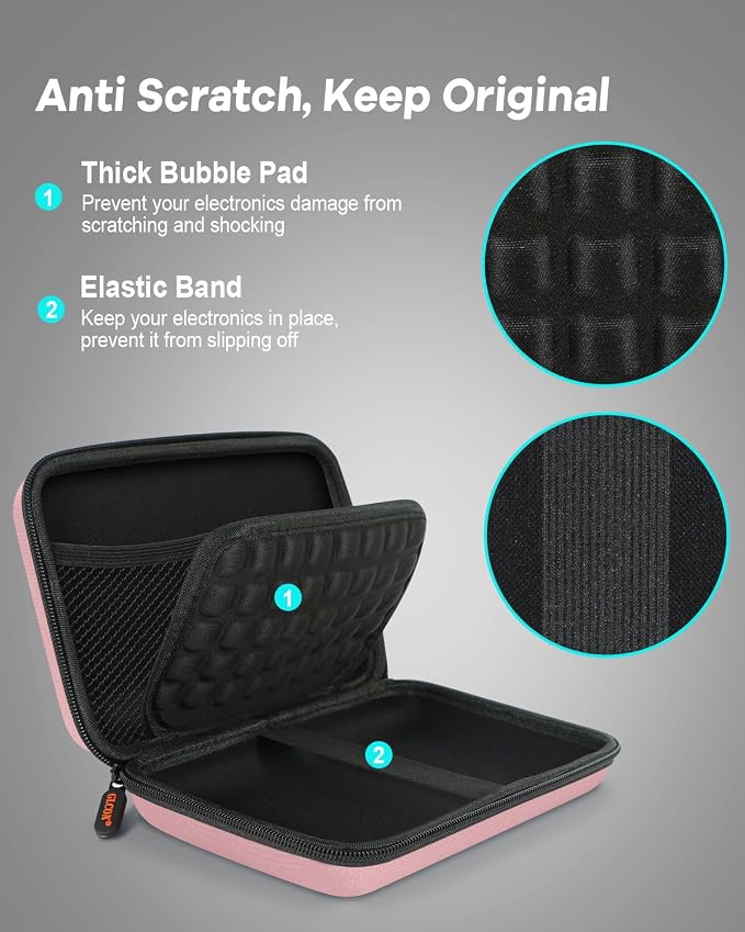 Gentle-Pink Hard Shell Carrying Case - Image 7