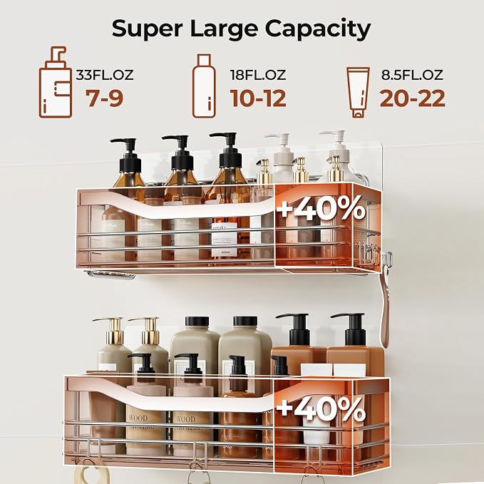 Orimade Shower Caddy Basket Shelf - Image 6